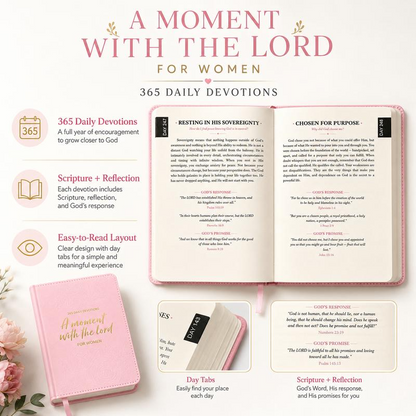 A Moment with the Lord 365 Day Women’s Devotional Book