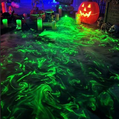 Halloween Laser Swamp Projector Light for Fog and Haunted House Decor