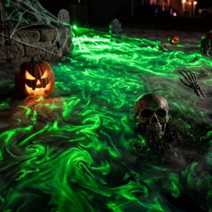 Halloween Laser Swamp Projector Light for Fog and Haunted House Decor