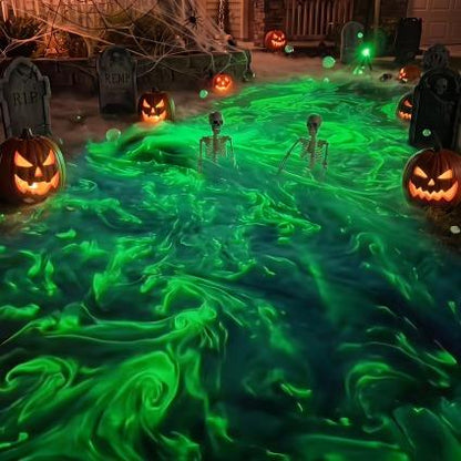 Halloween Laser Swamp Projector Light for Fog and Haunted House Decor