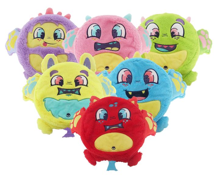 Scented Stuffed Plush Monster Toy with Whoopee Cushion