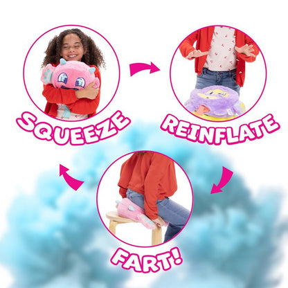 Scented Stuffed Plush Monster Toy with Whoopee Cushion