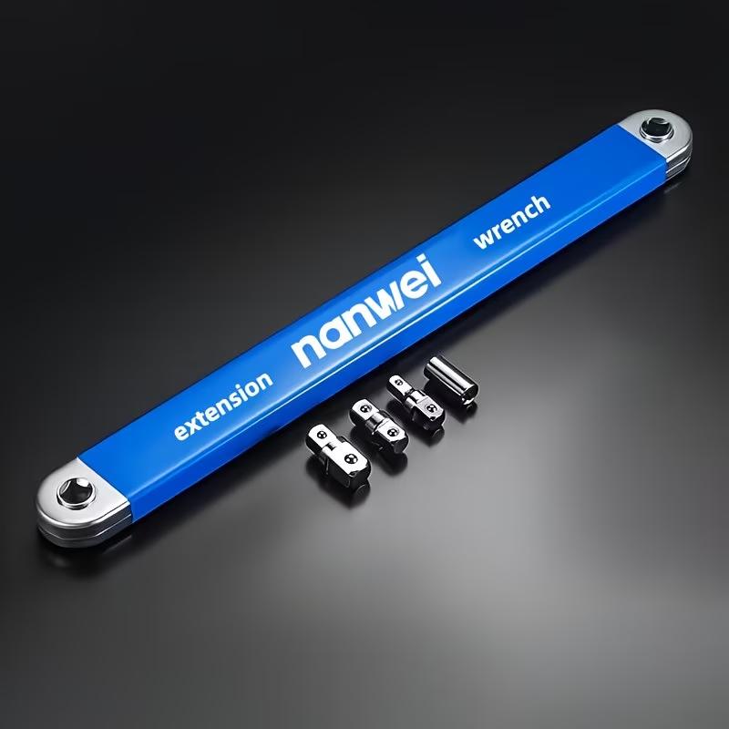 Universal Wrench Extension Set for Tight Spaces
